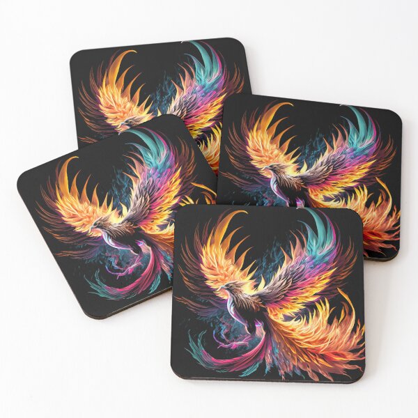 Item preview, mythical flying phoenix designed and sold by czarnyfeniks.