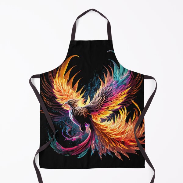 Item preview, mythical flying phoenix designed and sold by czarnyfeniks.