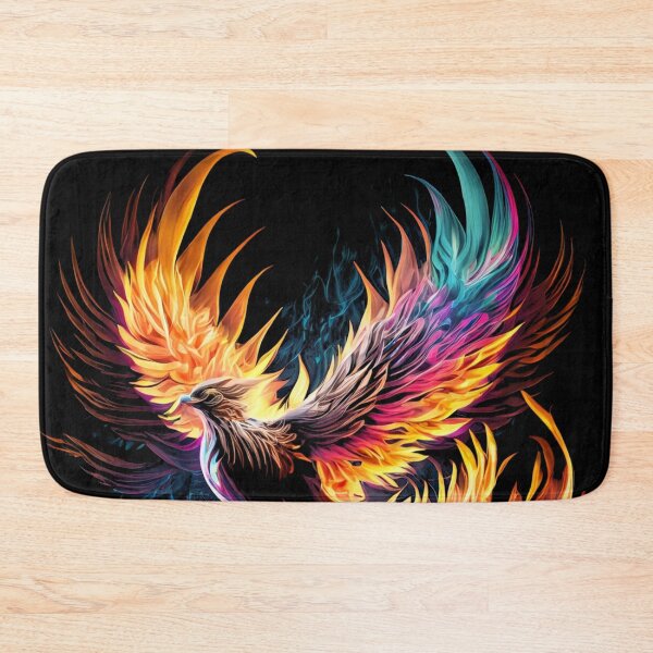 Item preview, mythical flying phoenix designed and sold by czarnyfeniks.