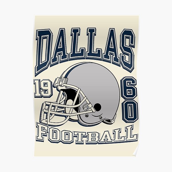 : Dallas City Cowboys American Football Poster Sports