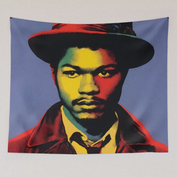 Item preview, Pop Art inspired portrait of Scott Joplin designed and sold by ElLocoMus.