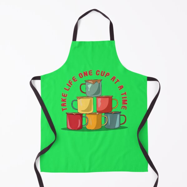 Item preview, Colorful Coffee Cup Pyramid - Motivational Java Delight designed and sold by Fun Funky Designs.
