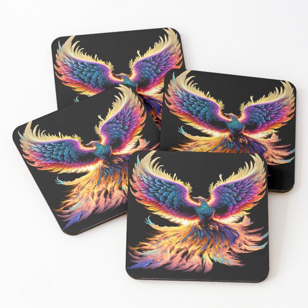 Item preview, mythical flying phoenix designed and sold by czarnyfeniks.