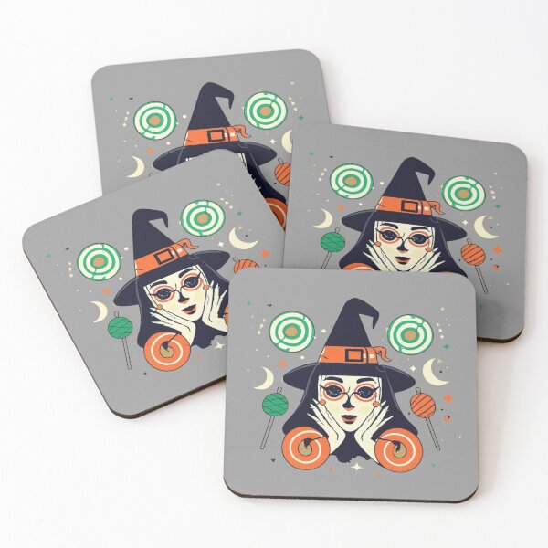Item preview, Witch And Candy Art designed and sold by Nokart.