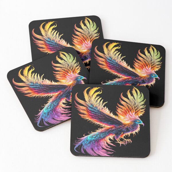 Item preview, mythical flying phoenix designed and sold by czarnyfeniks.