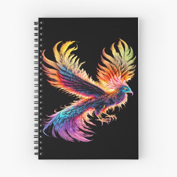 Item preview, mythical flying phoenix designed and sold by czarnyfeniks.