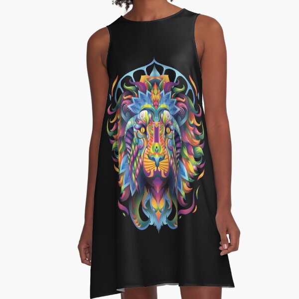 Item preview, Artwork Lion Edm Art Festival designed and sold by MooonTees.