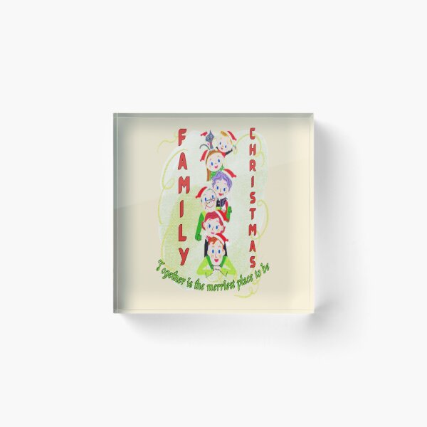 Artikelvorschau, Gemeinsam ist es am fröhlichsten, Grinch- und Plaid-Weihnachten, Familienweihnachten, die Erinnerungen schaffen entworfen und verkauft von Adri Barnard.