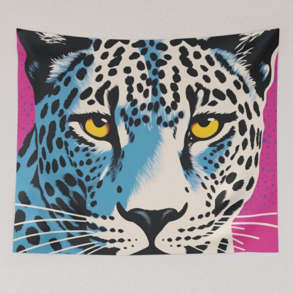 Item preview, Pink Colorful Tiger artwork designed and sold by CreativeDecorCo.