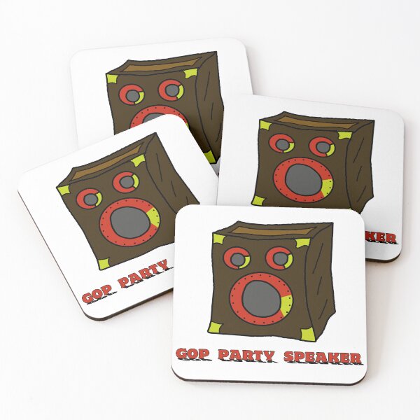 Item preview, GOP Party Speaker designed and sold by notsweettea.
