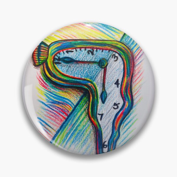 Item preview, Rainbow Dali Melting Clock designed and sold by StudioRosebud.