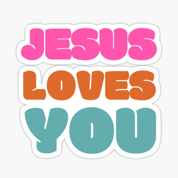 Item preview, JESUS LOVES YOU designed and sold by anyartists.