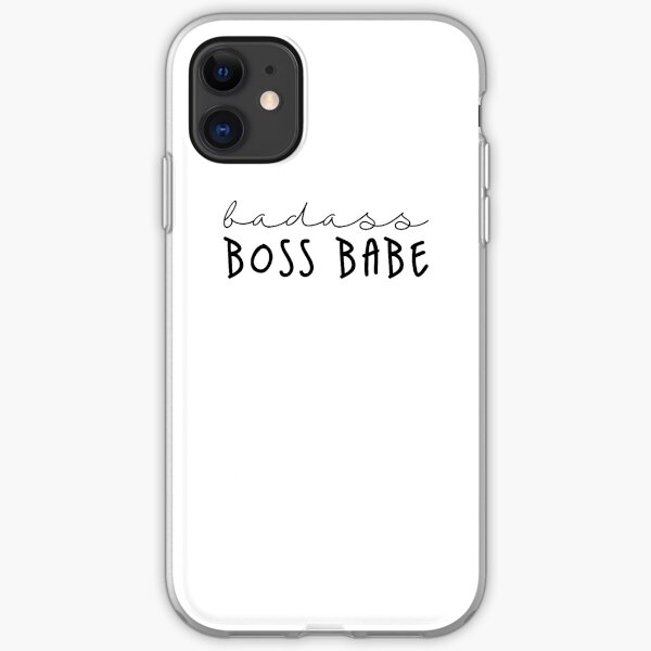Badass Boss Babe iPhone Soft Case