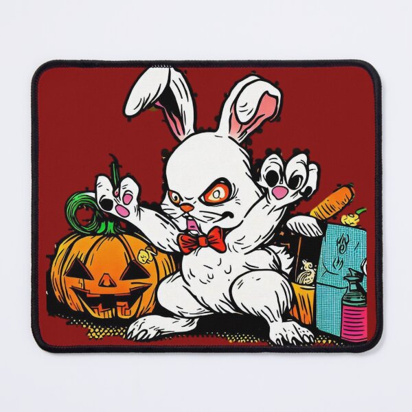 Item preview, Crazy Rabbit Halloween designed and sold by Tandilia Store.