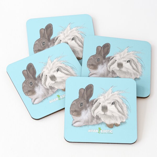 Item preview, Best Bunny Friends designed and sold by exoticvetclinic.