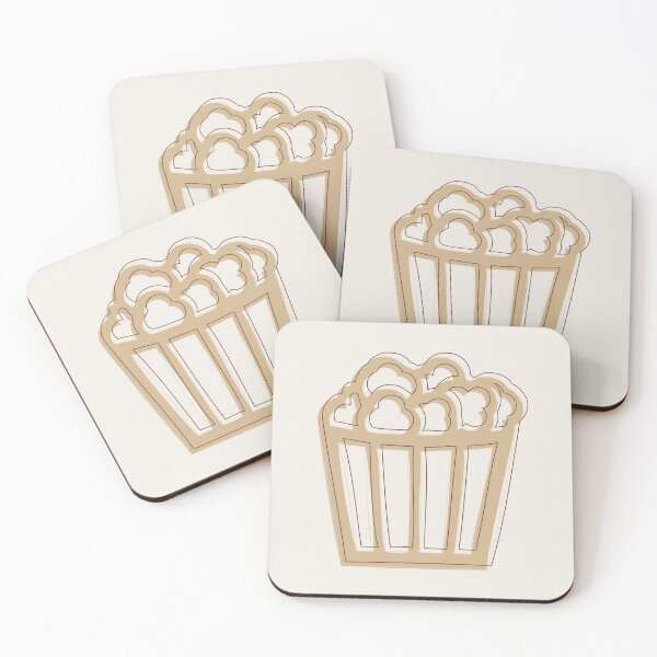 Item preview, Popcorn - Minimalist Style Simple Icon designed and sold by MKYArt.