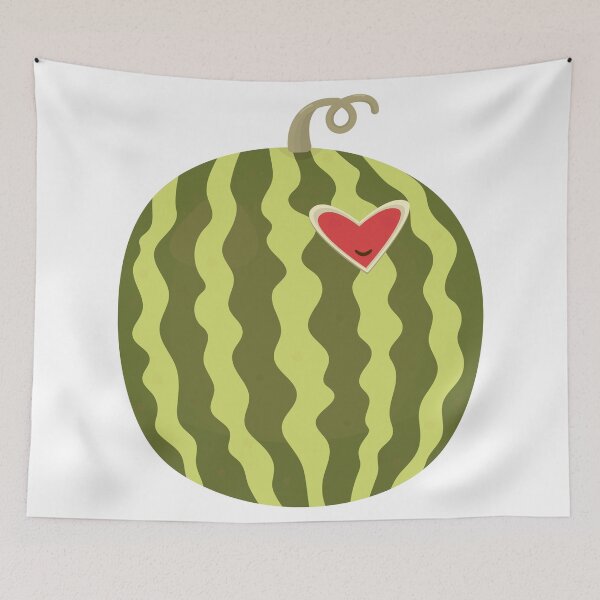 Item preview, Full watermelon with heart designed and sold by OM-lova.
