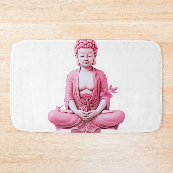 Item preview, Buddha Pink symbol , zen rainbow Tie-Dai designed and sold by MartynGrey.