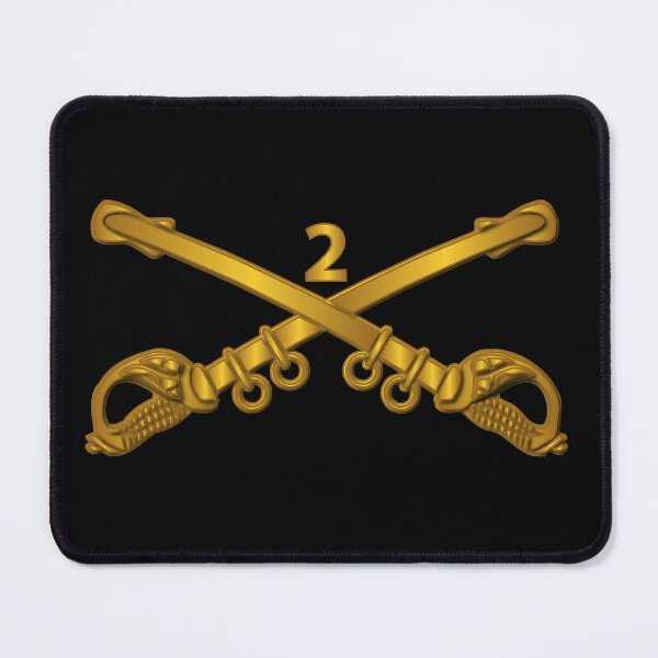 Item preview, Army - 2nd Cavalry Branch wo Txt designed and sold by Military Insignia Products.