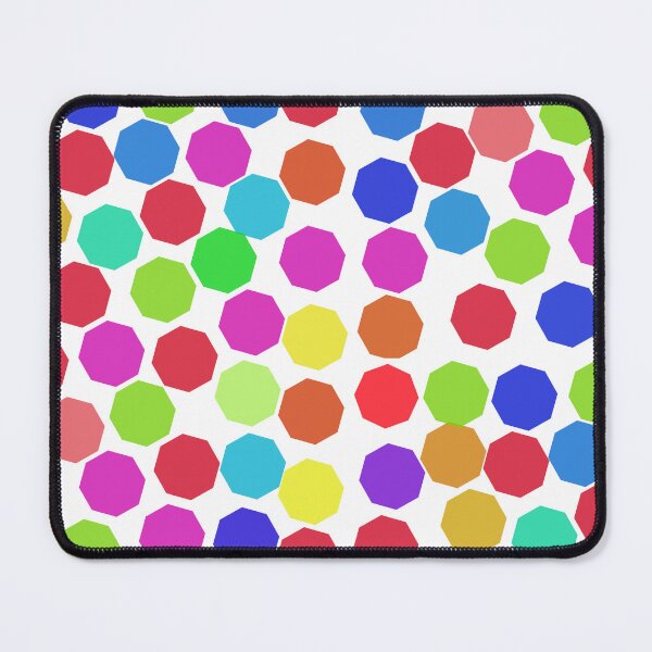 Item preview,  octagon pattern vibrant coloured designed and sold by santoshputhran.