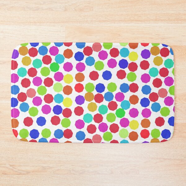 Item preview,  octagon pattern vibrant coloured designed and sold by santoshputhran.