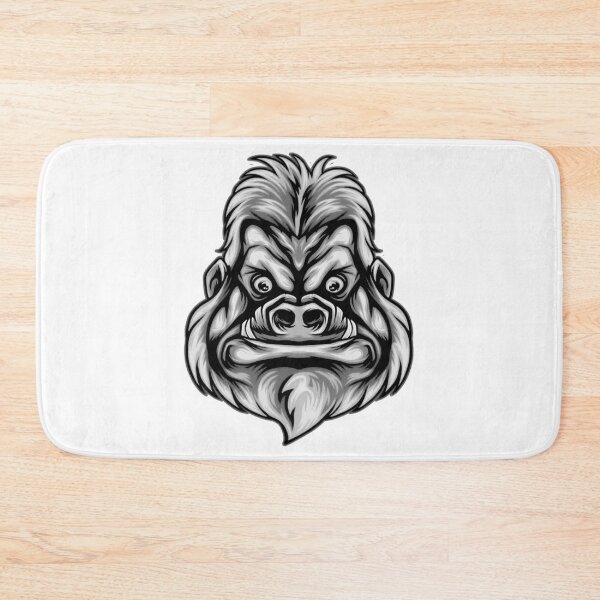 Item preview, Cara de gorila Motivacional Gimnasio Entrenamiento Mono Animal Meme designed and sold by Jesticker.