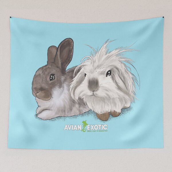 Item preview, Best Bunny Friends designed and sold by exoticvetclinic.
