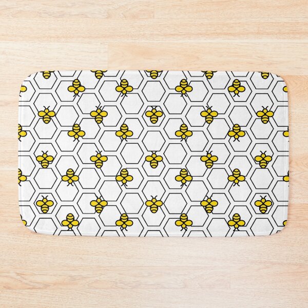 Item preview, Bumble Bees on Honeycombs designed and sold by BeJolley.