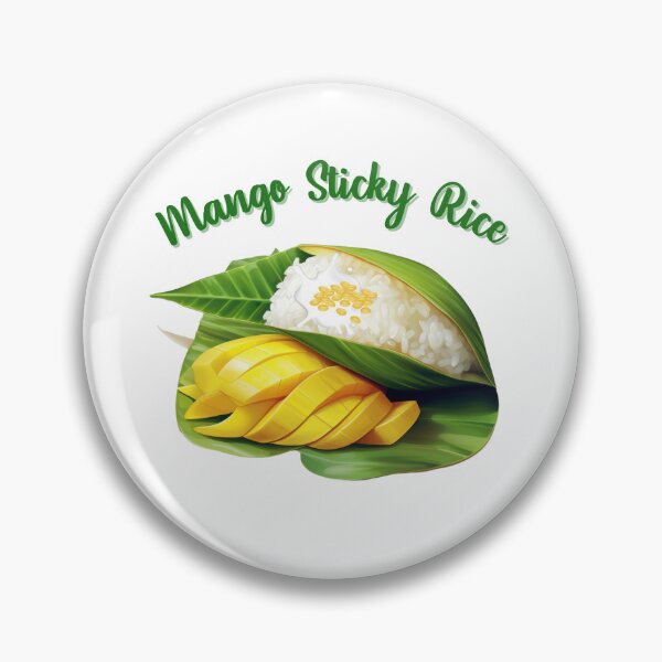 Item preview, Mango sticky rice Thai dessert Delicious, Food in Summer designed and sold by Pali's shop.