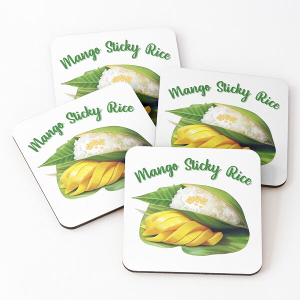 Item preview, Mango sticky rice Thai dessert Delicious, Food in Summer designed and sold by Pali's shop.