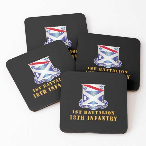 Item preview, Army - 1st Bn 18th Inf w DUI designed and sold by Military Insignia Products.