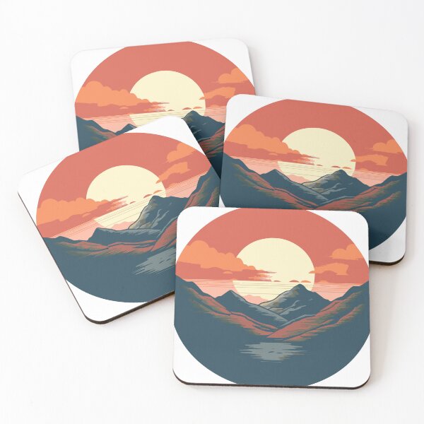 Item preview, mountains and sunset designed and sold by GiovanniCancemi.