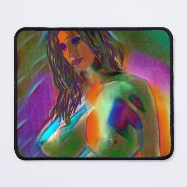 Item preview, Curvy female nude, semi-abstract digital painting  designed and sold by pulchritude560.
