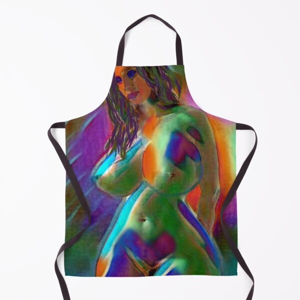 Item preview, Curvy female nude, semi-abstract digital painting designed and sold by pulchritude560.