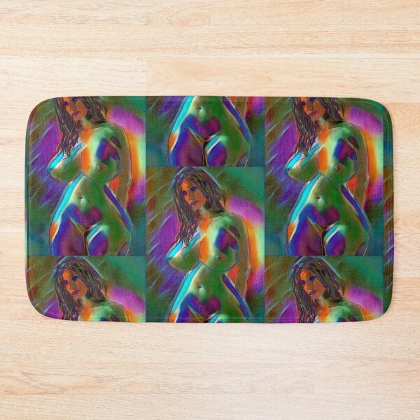 Item preview, Curvy female nude, semi-abstract digital painting  designed and sold by pulchritude560.
