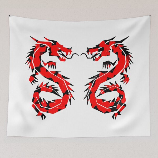 Item preview, Quetzalcoatl deity in Aztec and Mesoamerican mythology vintage red designed and sold by the Zarock Shop.