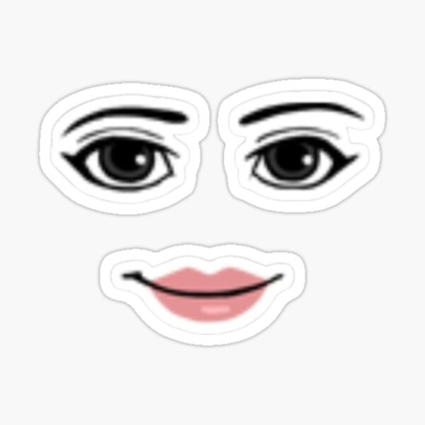 Roblox Face SVG, Roblox Face Decal, Roblox Man Face Transpar