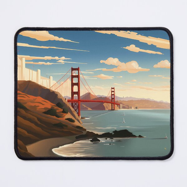 Item preview, SanFransicoIcon Bridge breathtakingBayScene designed and sold by tomwriter.