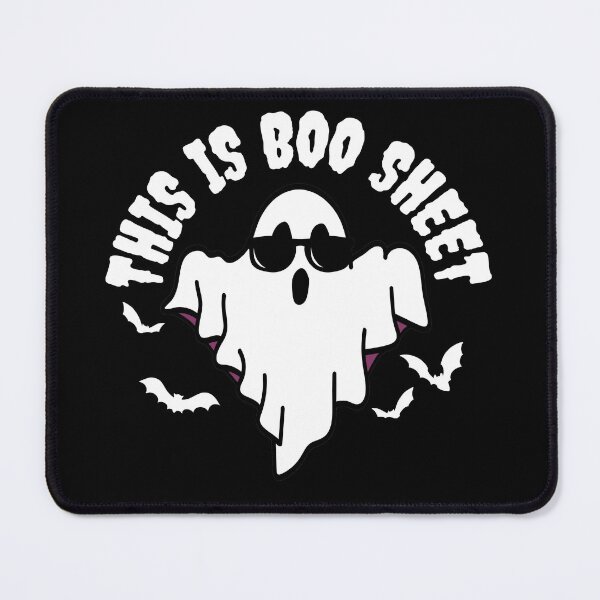Item preview, This Is Boo Sheet Floating Around This Halloween With A Cool Sunglass designed and sold by The magic  Yellow bus.