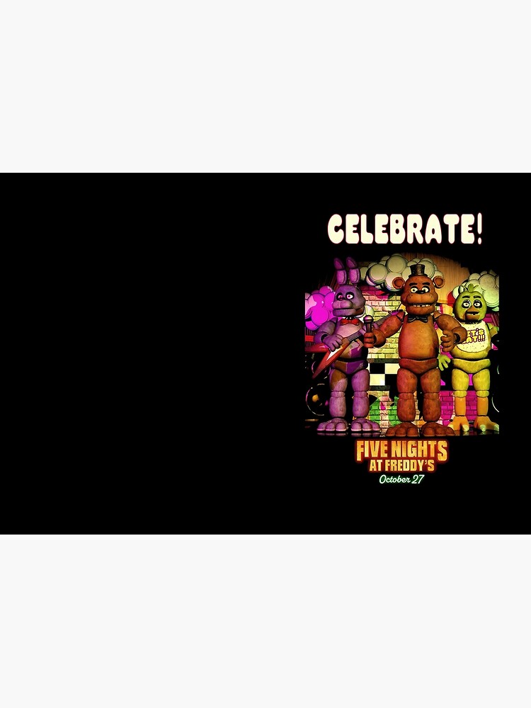 Five Nights at Freddy's Birthday Invitation 