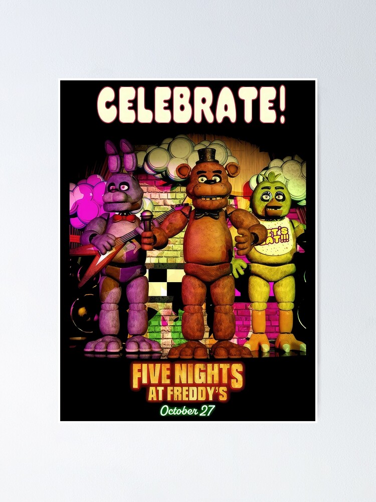 Five Nights At Freddy's Window Cover Covers Birthday Party