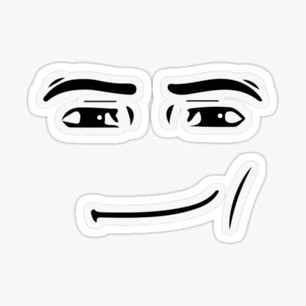 woman face roblox  Sticker for Sale by Agankunje
