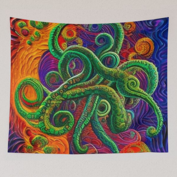 Item preview, Entangled Octopus designed and sold by George Hutton Hunter.