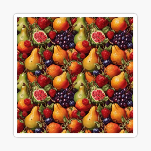 Item preview, Fruit Pattern designed and sold by Imaginaria Inkworks.