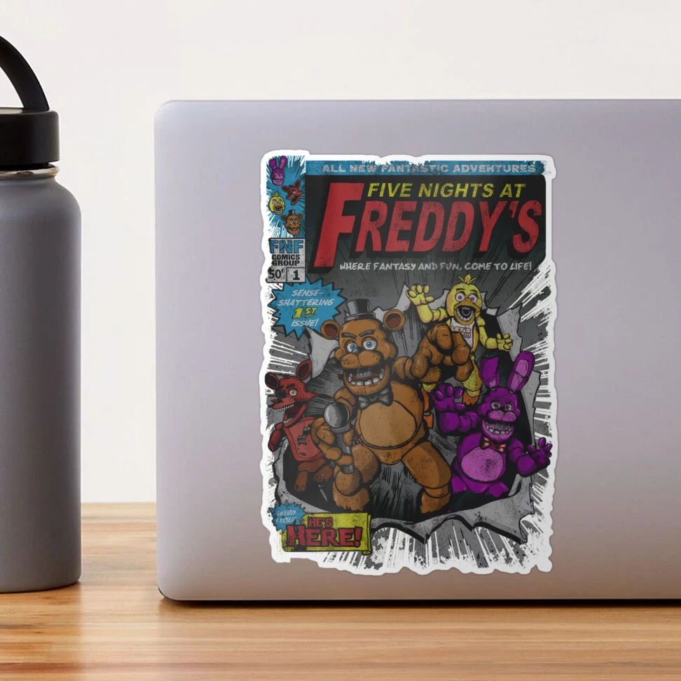 Five Nights at Freddy's Group Water Bottle