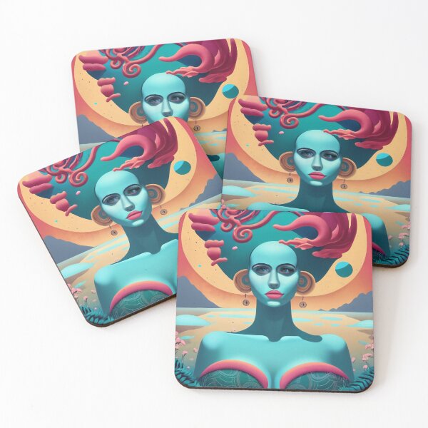 Item preview, Surrealistic portrait of a woman designed and sold by Lefteris Betsis.