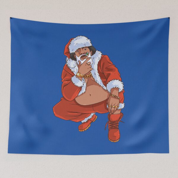 Item preview, Black Santa Claus Hip Hop Christmas Gangster Xmas designed and sold by Nosek1ng.