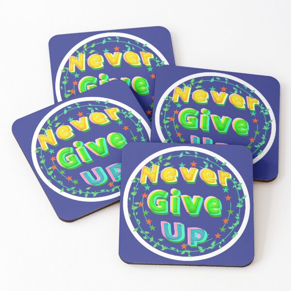 Item preview, Never give up designed and sold by NAGNE.
