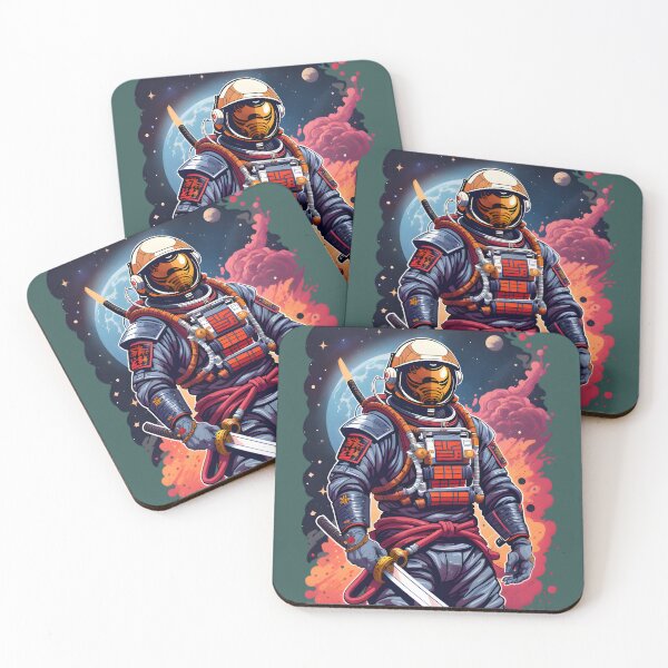 Item preview, The Samurai Astronaut  designed and sold by MoonRag.