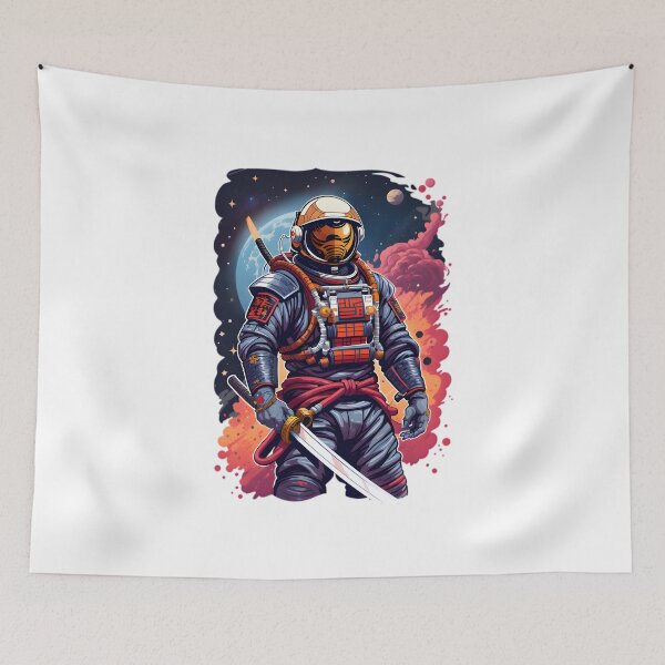 Item preview, The Samurai Astronaut  designed and sold by MoonRag.